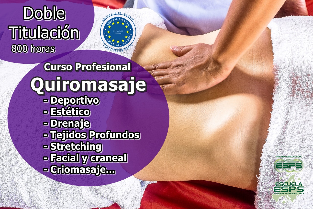 Curso de masaje en Coruña, Escuela de masaje en Coruña